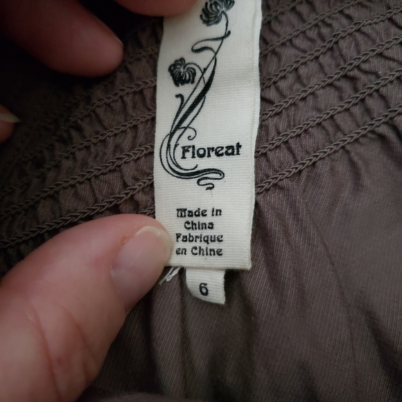 ANTHROPOLOGIE Floreat Tank - Picture 7 of 7